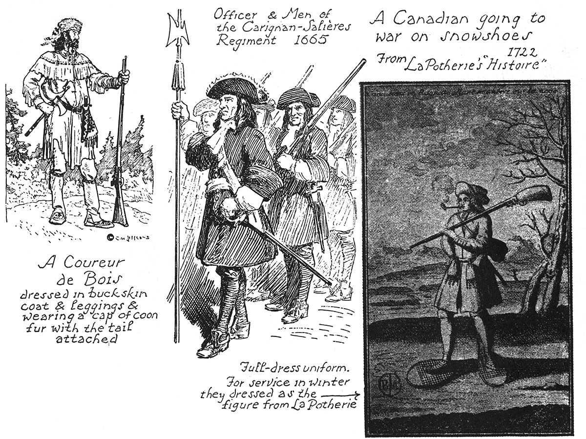 Coureur De Bois. Men of the CarignanSalieres Regiment