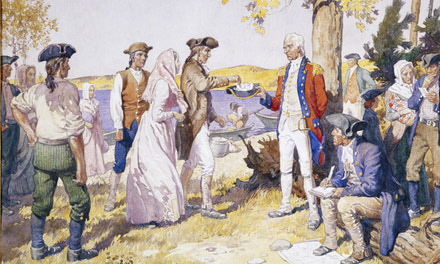 Loyalists Drawing Lots For Their Lands