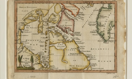 A Map of Hudsons Bay and Straits 1756 (Thomas Jefferys)
