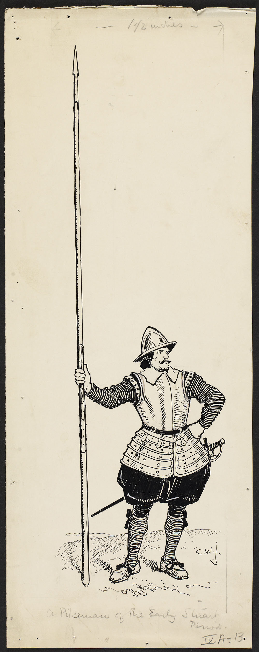 A PIKEMAN OF THE EARLY STUART PERIOD