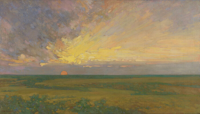 A Prairie Sunset, 1915