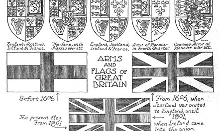 Arms and Flags of Great Britain