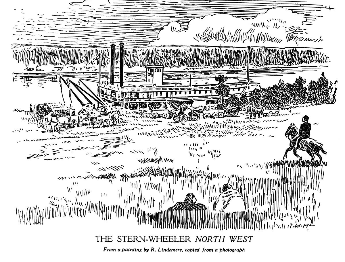 A Stern-wheeler