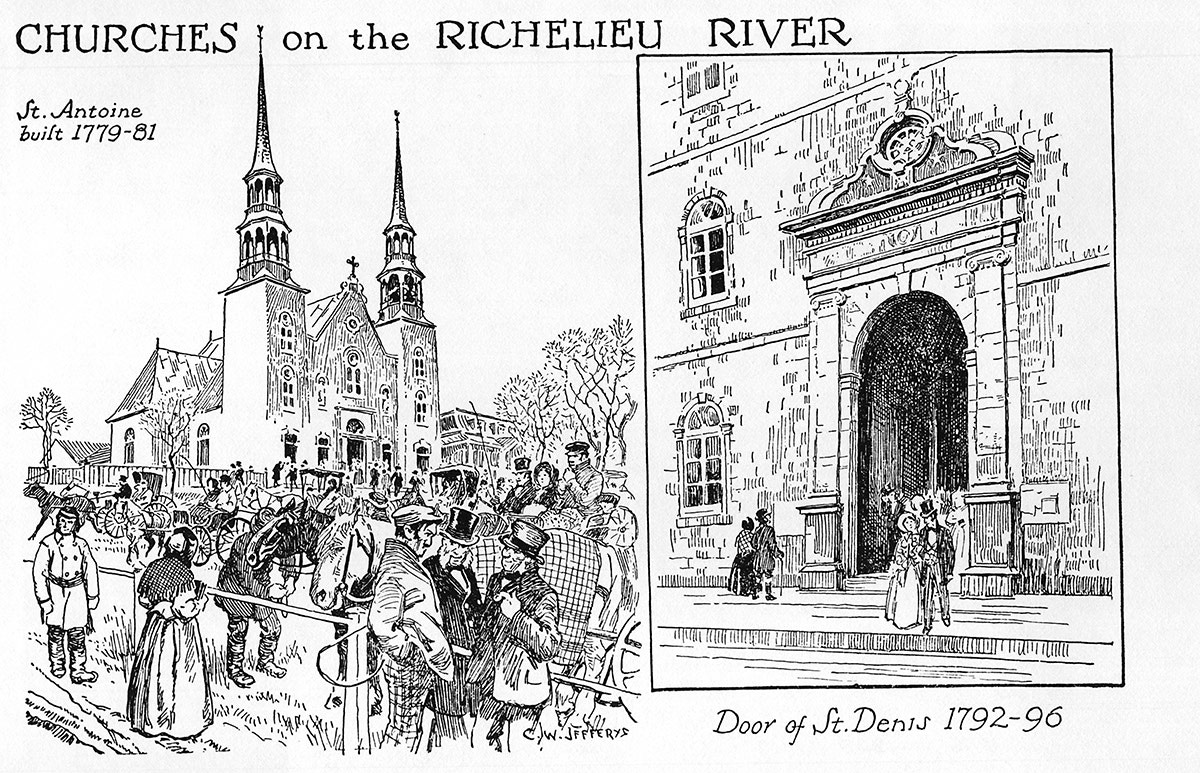 Churches On The Richelieu River