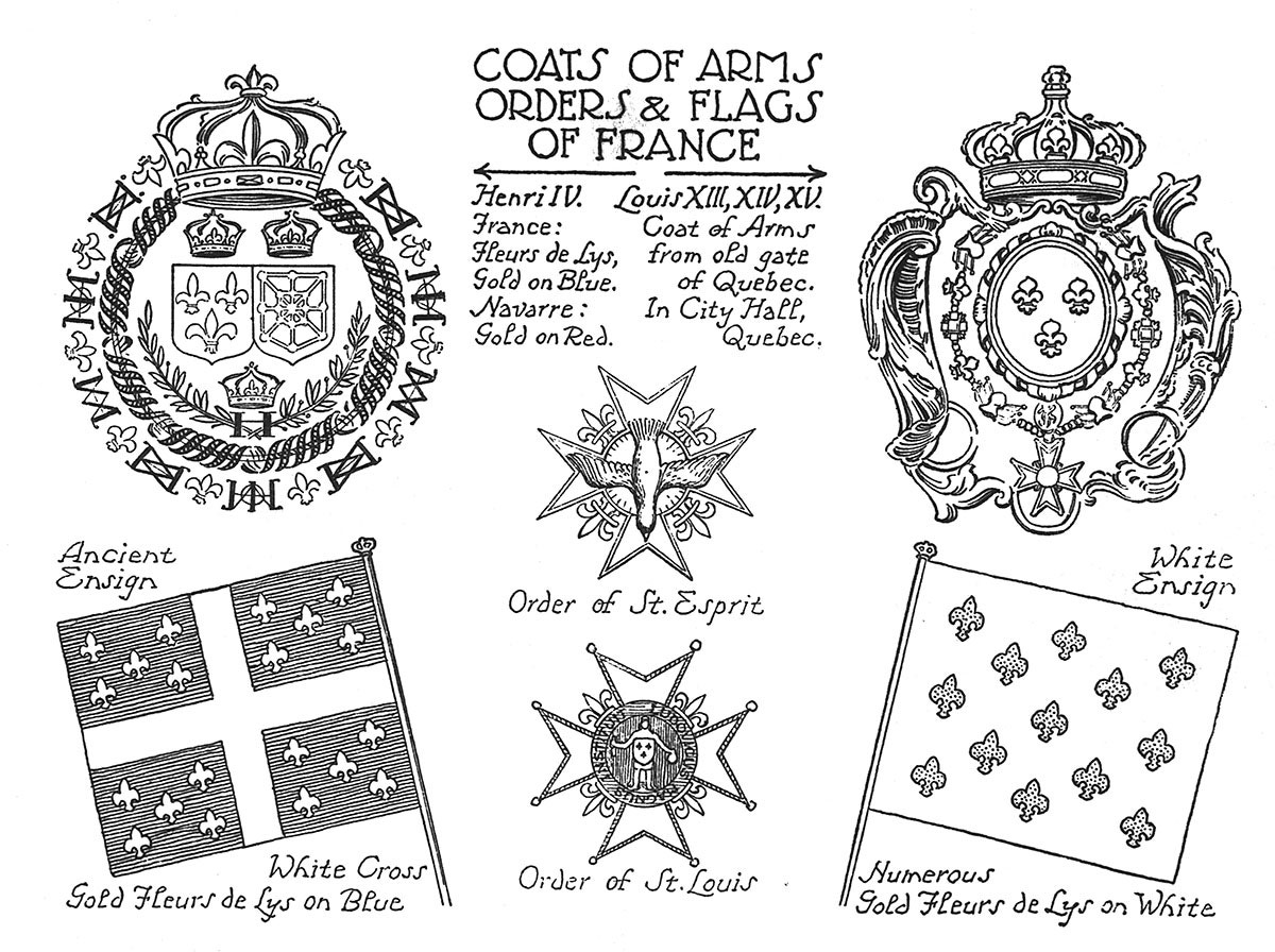 Liste des drapeaux historiques de France - Part. I.