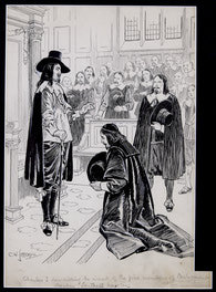 Charles I Demanding Arrest of Five Members of Parliament