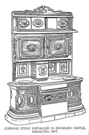 Cooking Stove Installed in Dundurn Castle