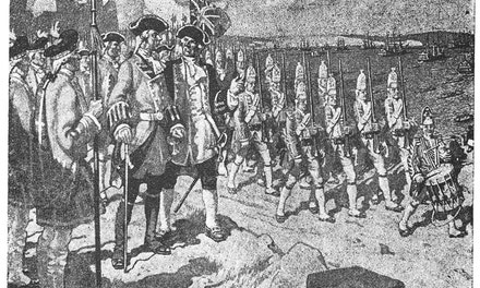 Departure of British Troops From Louisbourg
