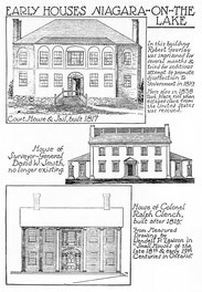 Early Houses, Niagara-on-the-lake