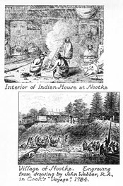 Engravings From Drawings by John Webber, at Nootka