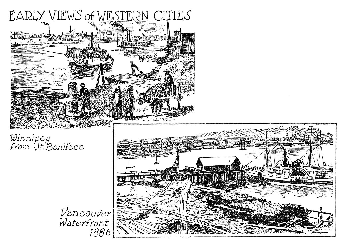 Early Views of Western Cities