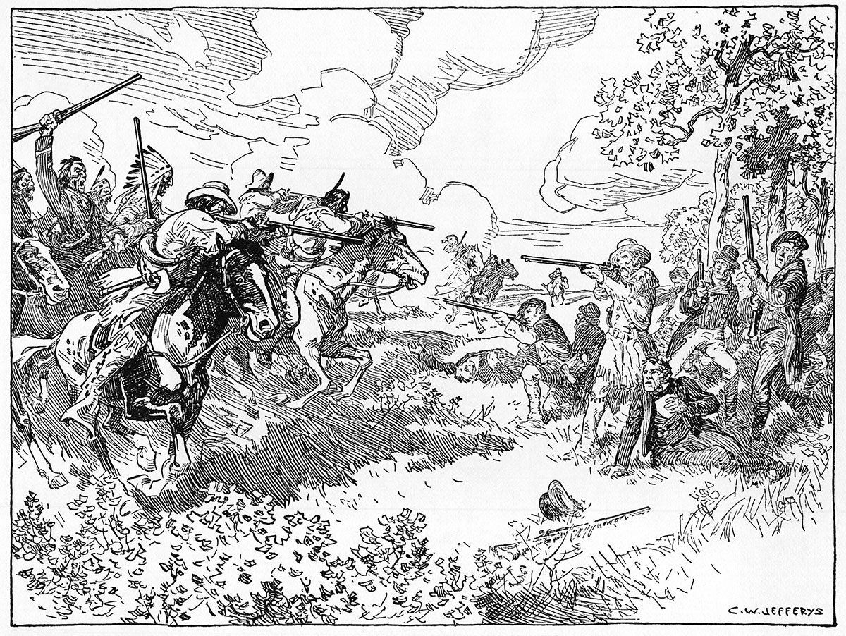 Fight At Seven Oaks 1816