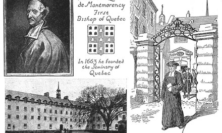 Francois De Laval. Seminary of Quebec