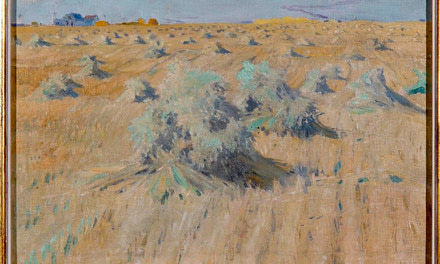 A Field of Oats in Manitoba 1906