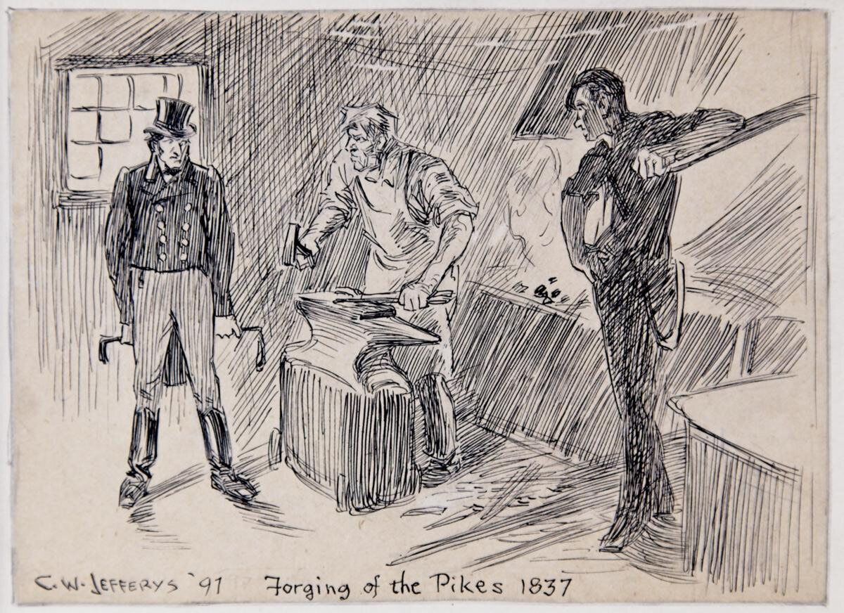 Forging of the Pikes 1837