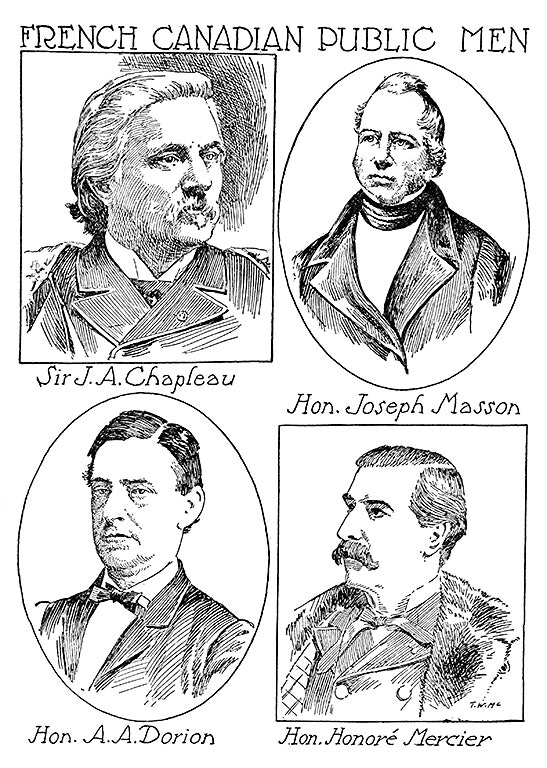 French Canadian Public Men
