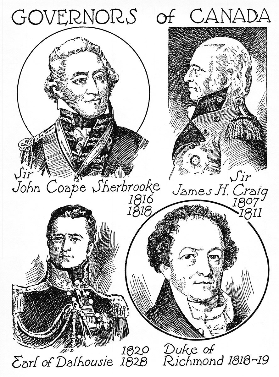 Governors of Canada