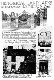 Historical Landmarks in and Around Hamilton, Ontario