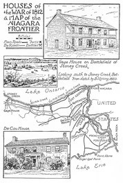 Houses Of The War Of 1812 And Map Of The Niagara Frontier