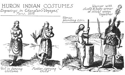 Huron Indian Costumes