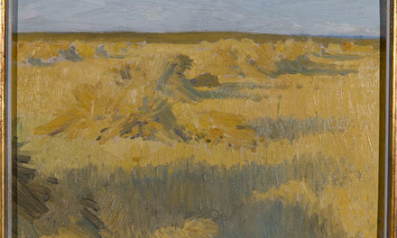 Untitled [Harvested Field, Manitoba] c.1906