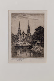 Church at St. Antoine, Que. (W.W. Alexander)