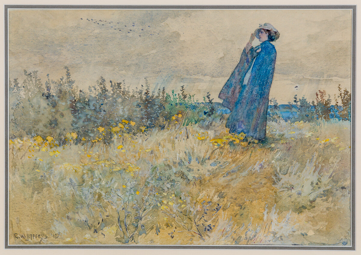 Untitled [Clara Jefferys at Last Mountain Lake, Saskatchewan] 1912