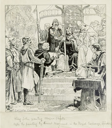 King John Granting Magna Charta