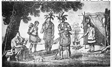 Indian Costumes, About 1807
