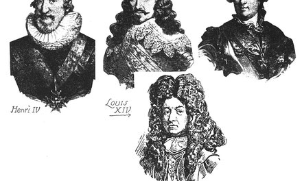 Kings of France During 17th and 18th Centuries