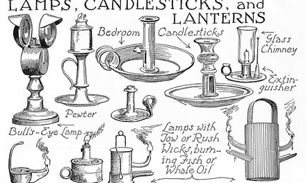 Lamps, Candlesticks And Lanterns