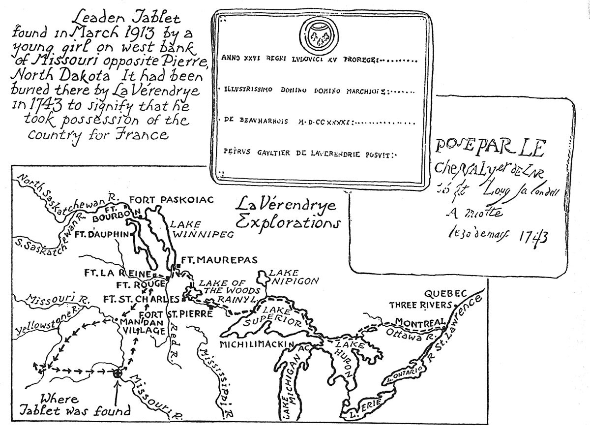 La Verendrye's Explorations