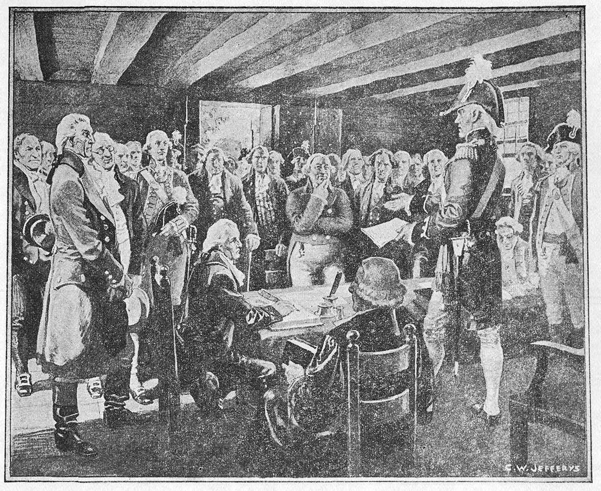 Lieutenant-governor Simcoe Opening the First Legislative Assembly of Upper Canada, 1792