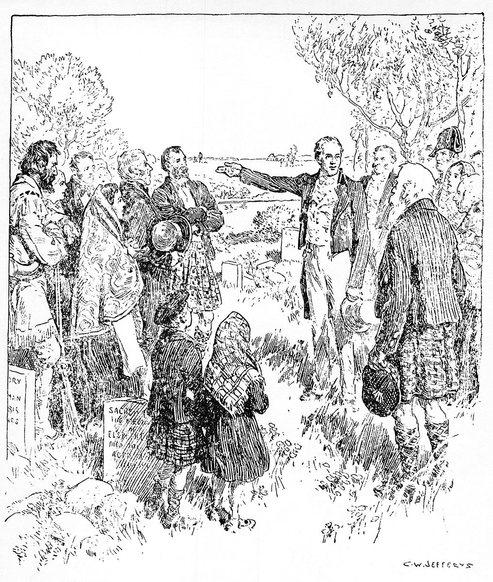 Lord Selkirk Naming Kildonan, 1817
