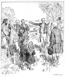 Lord Selkirk Naming Kildonan, 1817