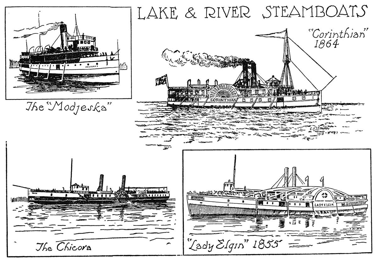 Lake and River Steamboats