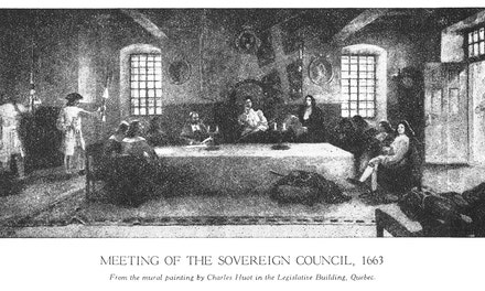 Meeting of the Sovereign Council