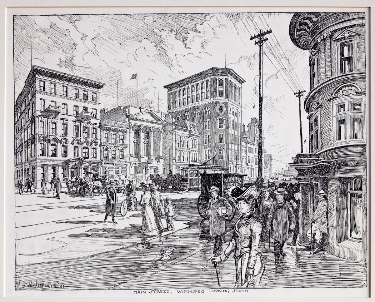 Main Street, Winnipeg, Looking South