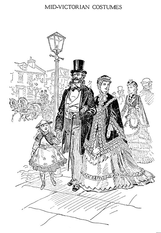 Mid-Victorian Costumes