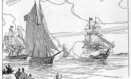 Naval Action On Lake Ontario, 1813