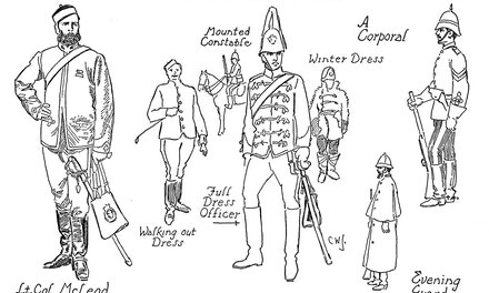 North West Mounted Police, 1874-1885