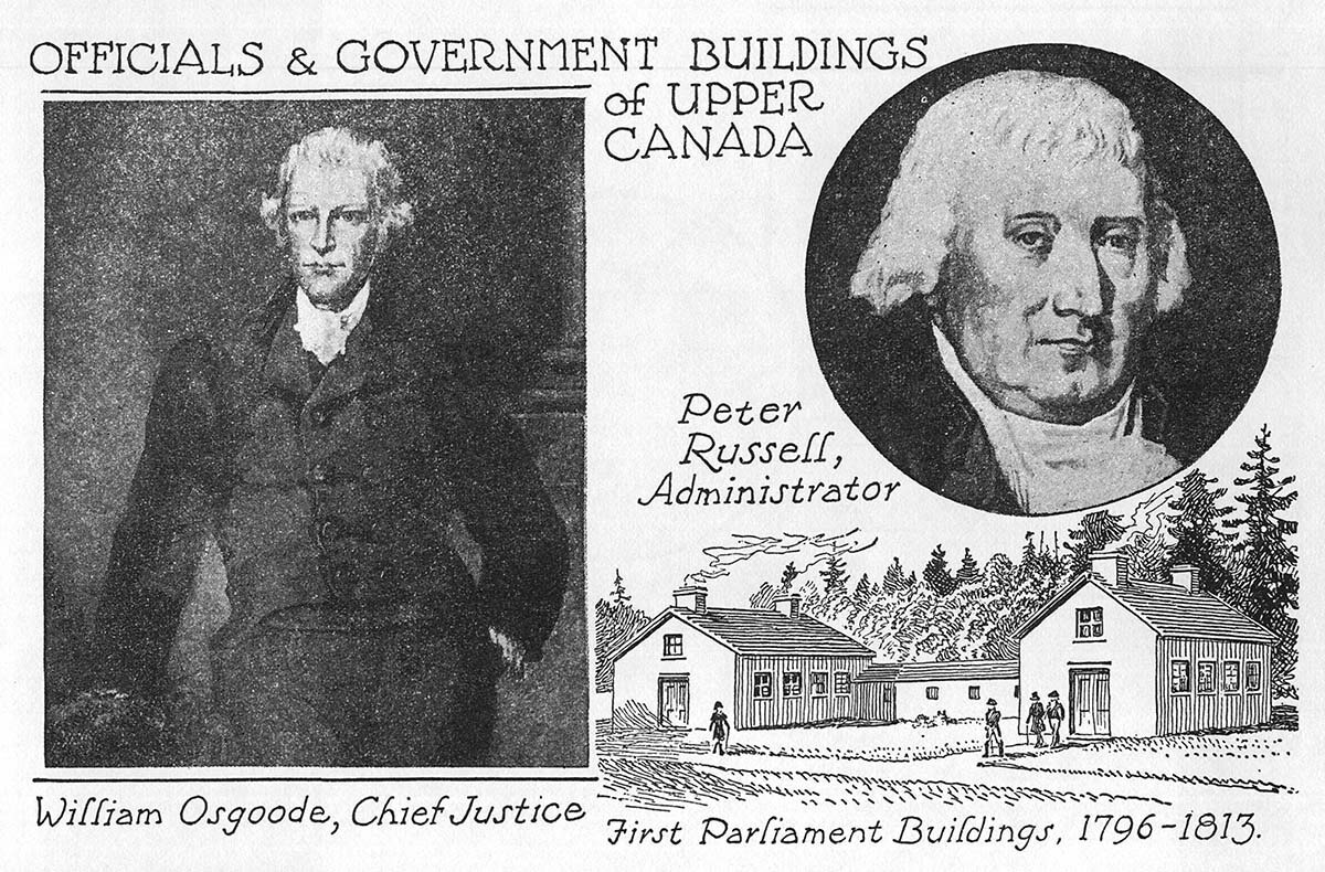 Officials And Government Buildings Of Upper Canada