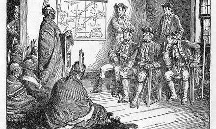 Pontiac's Meeting With Gladwyn at Detroit, 1763