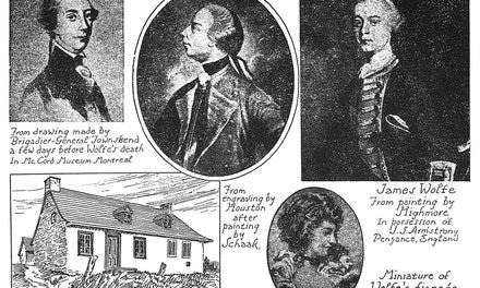 Portraits of Wolfe, Wolfe's House. Wolfe's Fiancee