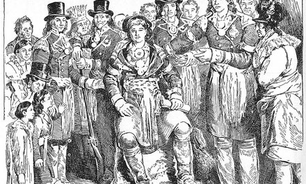 Prince Edward, With Indian Chiefs, At Halifax
