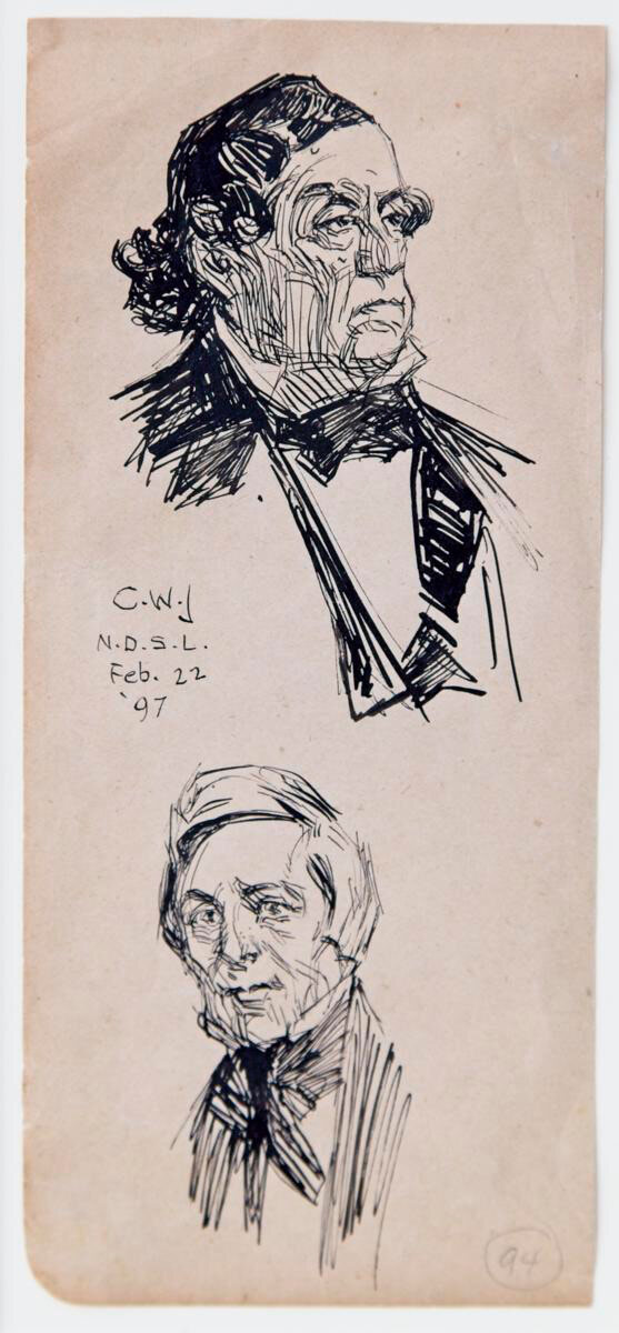 Portraits of Two Men