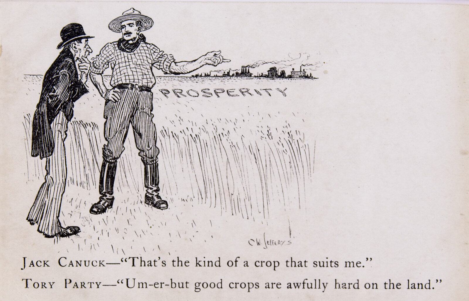 Prosperity (postcard)