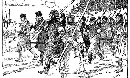 Rebels Marching Down Yonge Street