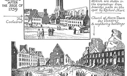 Ruins of Quebec After the Siege