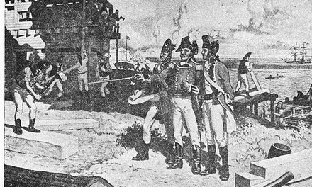 Simcoe At The Building Of Fort York, 1793